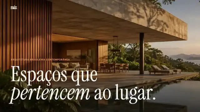 Raiz Arquitetura: Site de portfólio